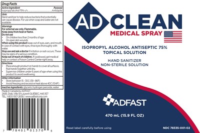 Adclean Medical Usa Spray 470 mL Final 17jul2020